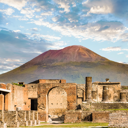 POMPEI SCAVI-ERCOLANO SCAVI-VESUVIO